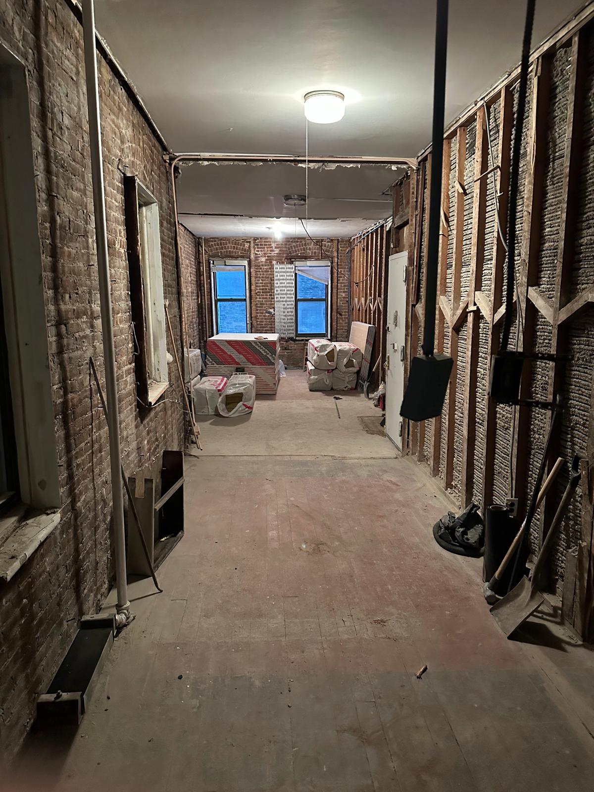 Before — Brick Loft Gut Renovation