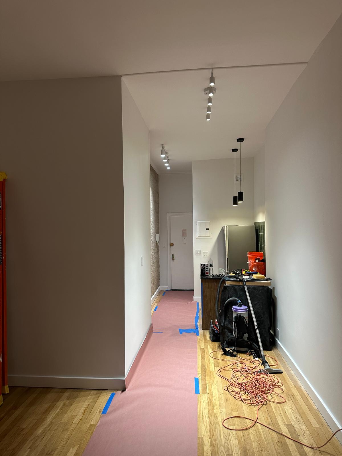 Progress — Galley Kitchen & Hall