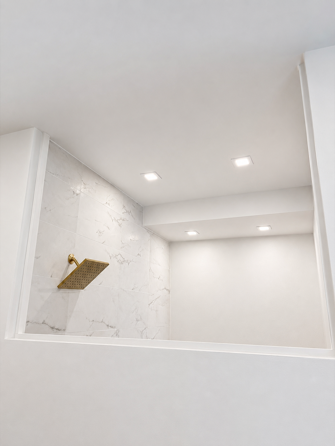 After — Marble Walk-In Bath