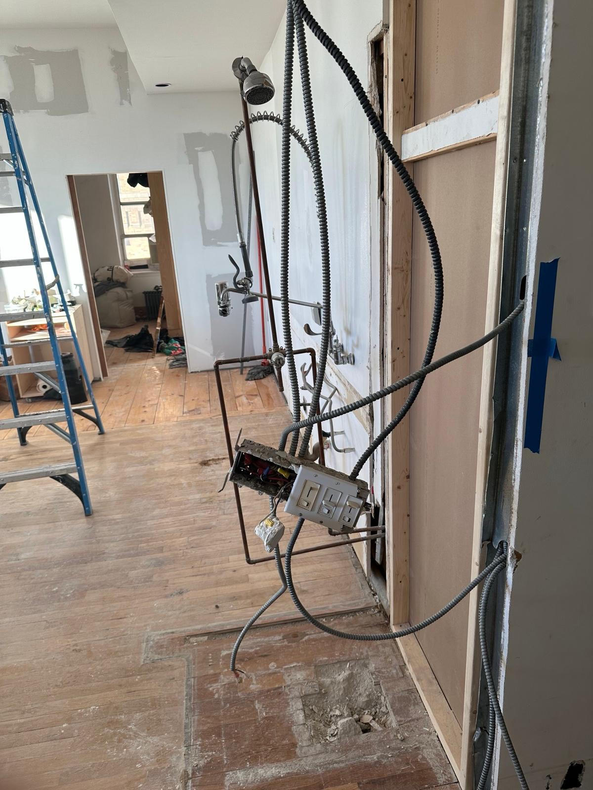 Before — Marble Walk-In Bath